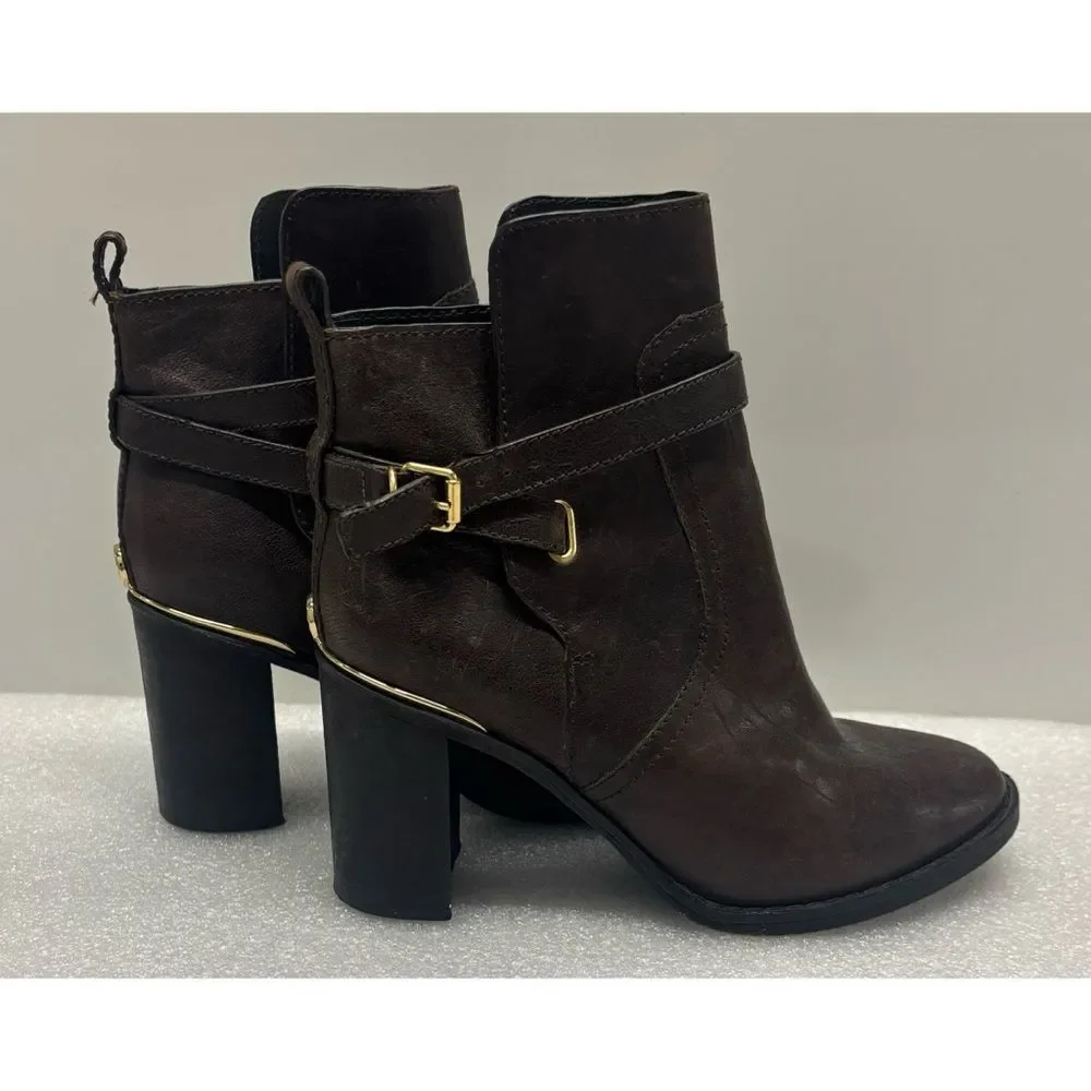 Tory Burch Kayden Booties in Dark Chocolate Size 7.5